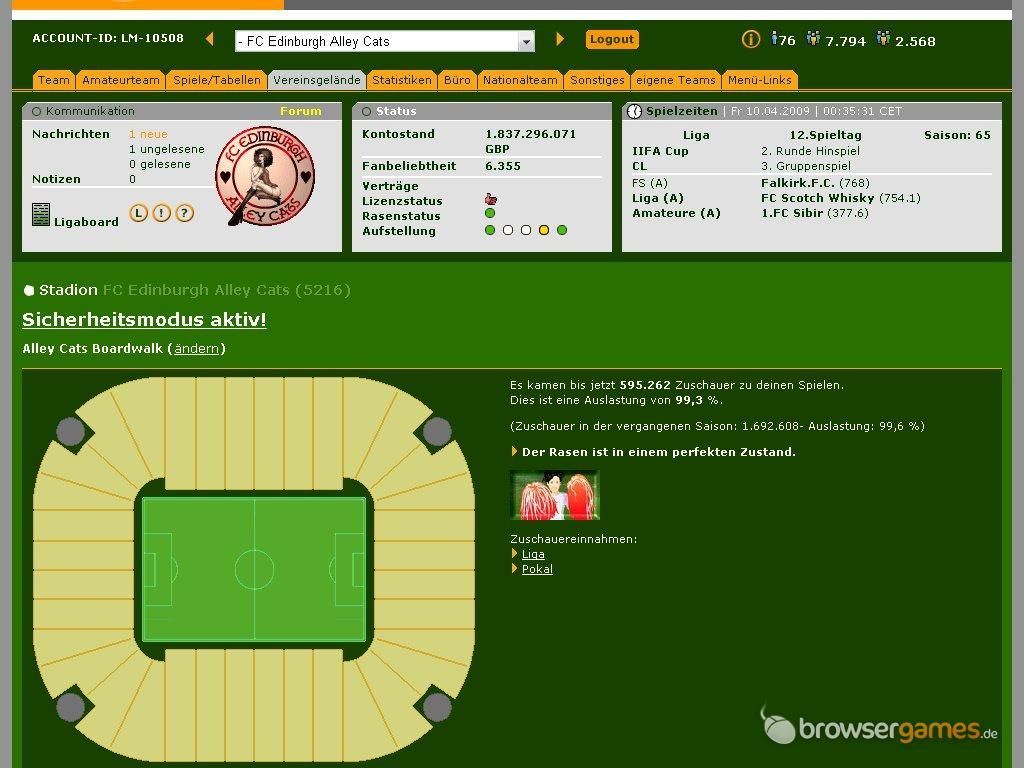 BrowserGames.de Liga-Manager